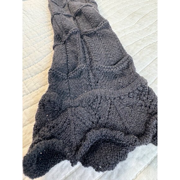 St. John Collection Black Knit Button-Down Long Sleeve Long Cardigan SZ 2 - Picture 8 of 11